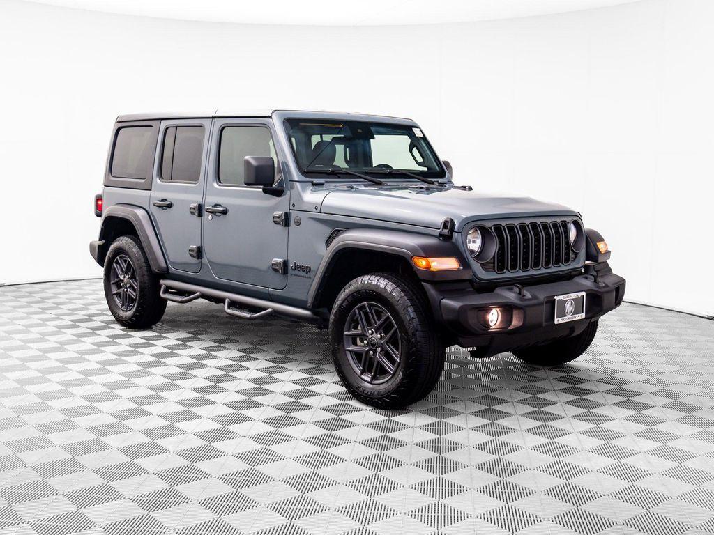 used 2024 Jeep Wrangler car, priced at $33,991