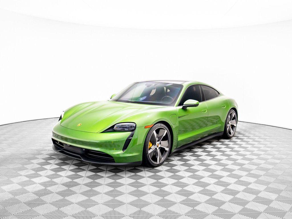 used 2023 Porsche Taycan car, priced at $91,900