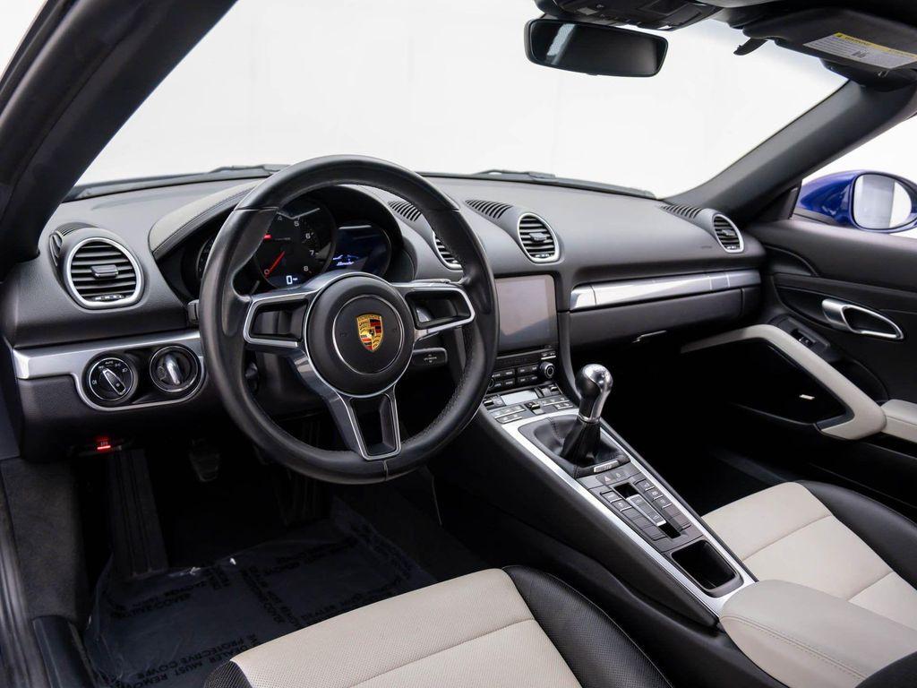 used 2021 Porsche 718 Boxster car, priced at $63,500