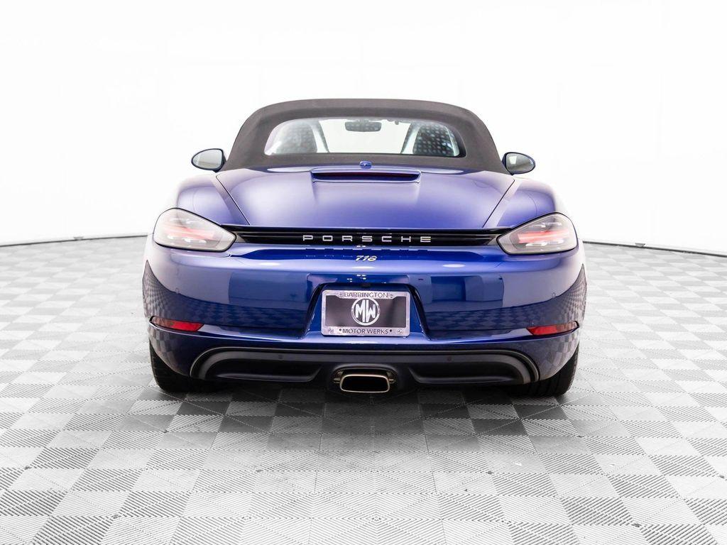 used 2021 Porsche 718 Boxster car, priced at $63,500