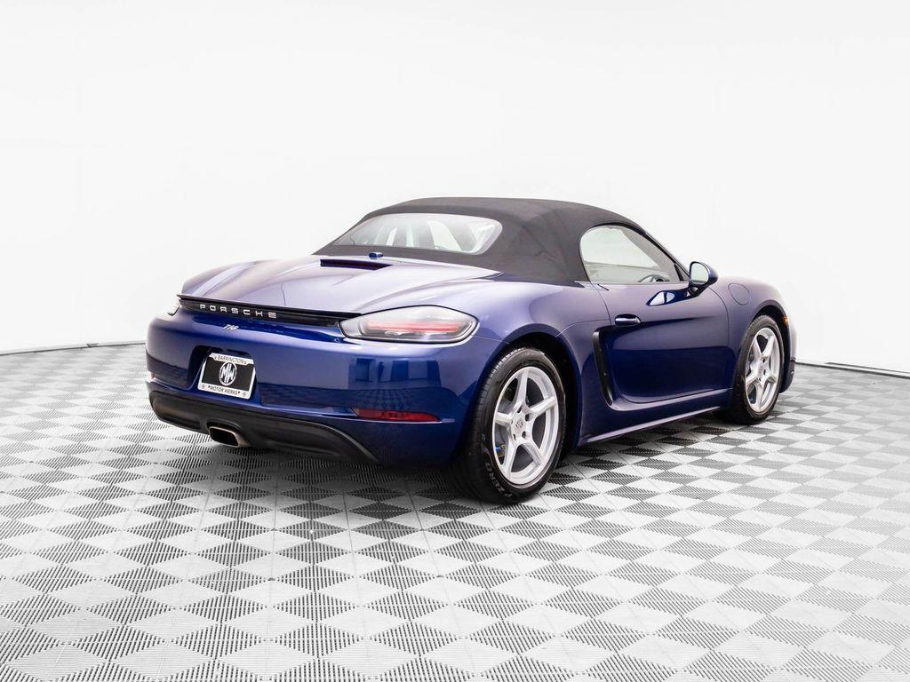 used 2021 Porsche 718 Boxster car, priced at $63,500