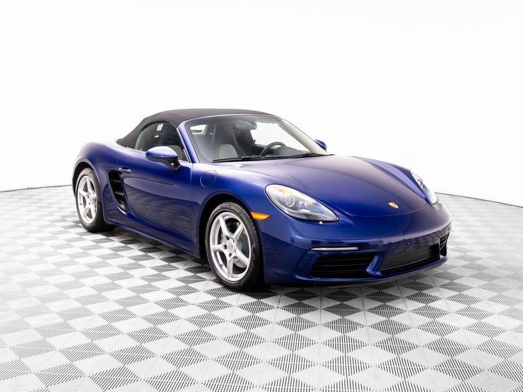 used 2021 Porsche 718 Boxster car, priced at $63,500