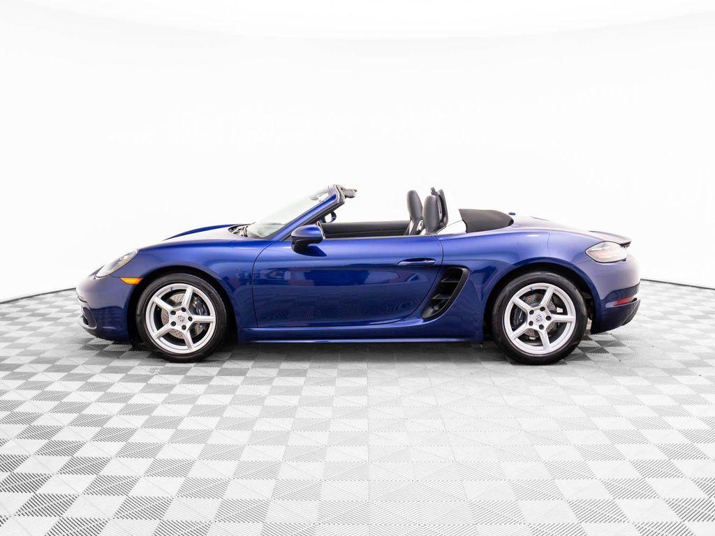 used 2021 Porsche 718 Boxster car, priced at $63,500
