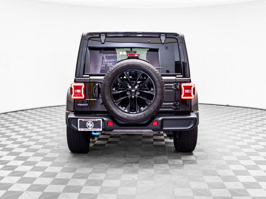 used 2022 Jeep Wrangler Unlimited 4xe car, priced at $33,500