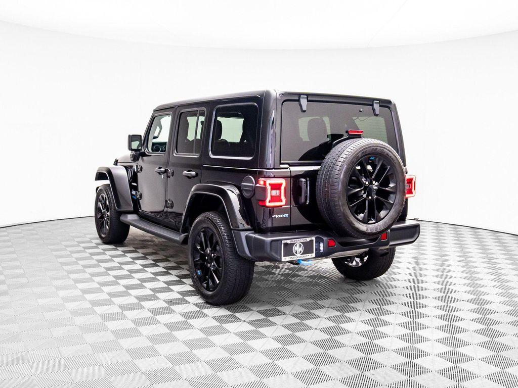 used 2022 Jeep Wrangler Unlimited 4xe car, priced at $33,500