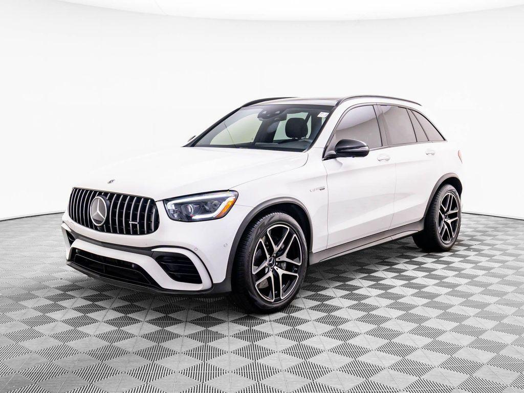 used 2020 Mercedes-Benz AMG GLC 63 car, priced at $51,900