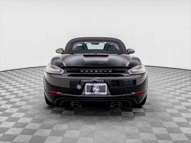 used 2021 Porsche 718 Boxster car, priced at $95,900