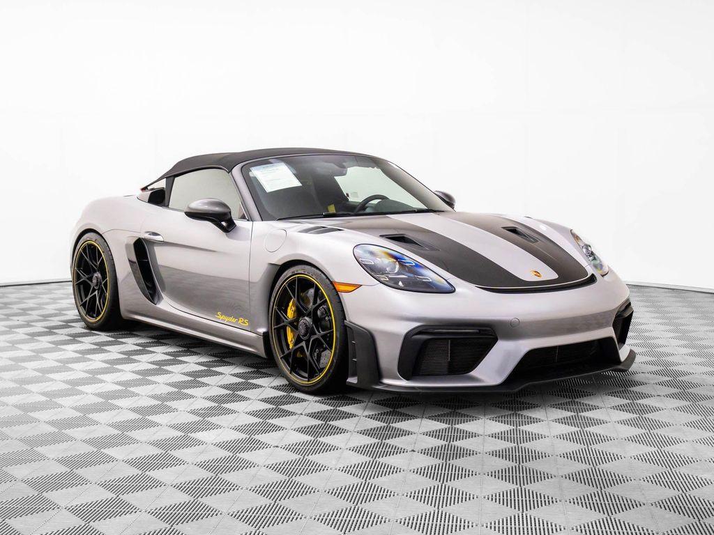 used 2024 Porsche 718 Spyder car, priced at $225,000