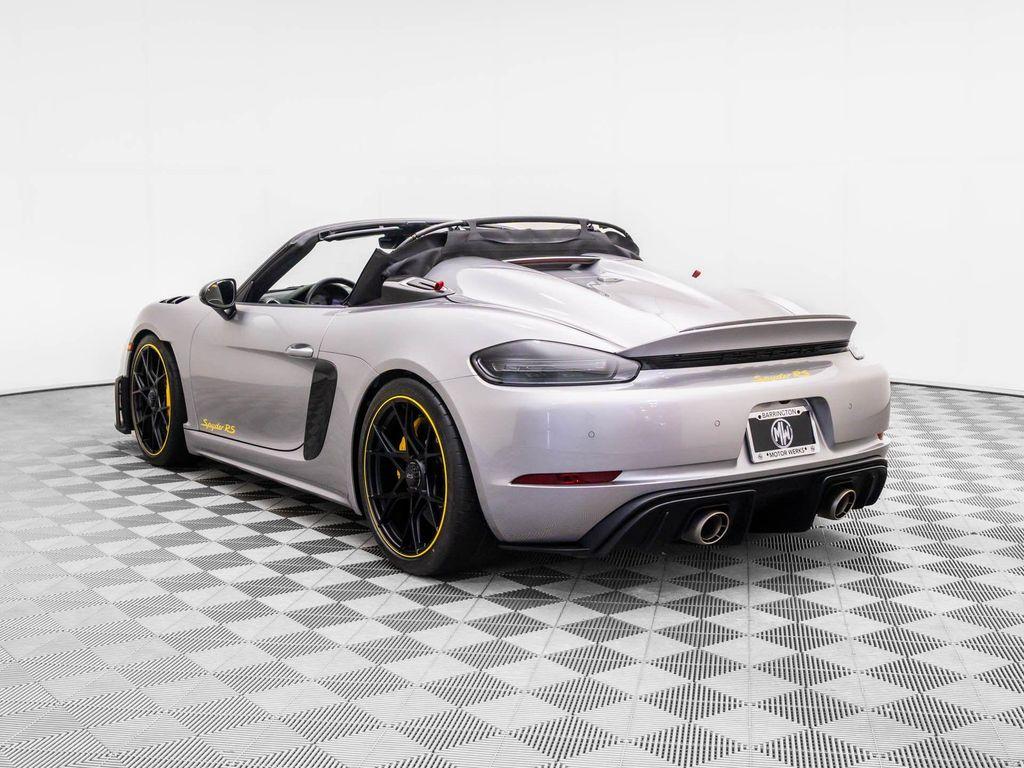 used 2024 Porsche 718 Spyder car, priced at $225,000