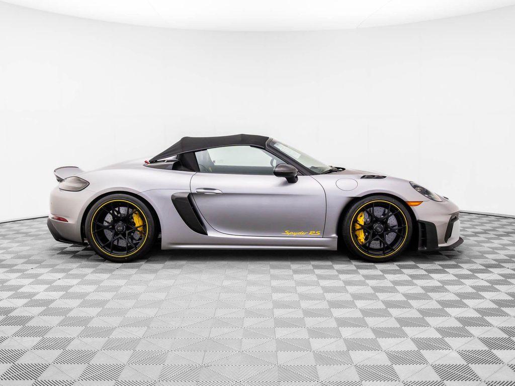 used 2024 Porsche 718 Spyder car, priced at $225,000