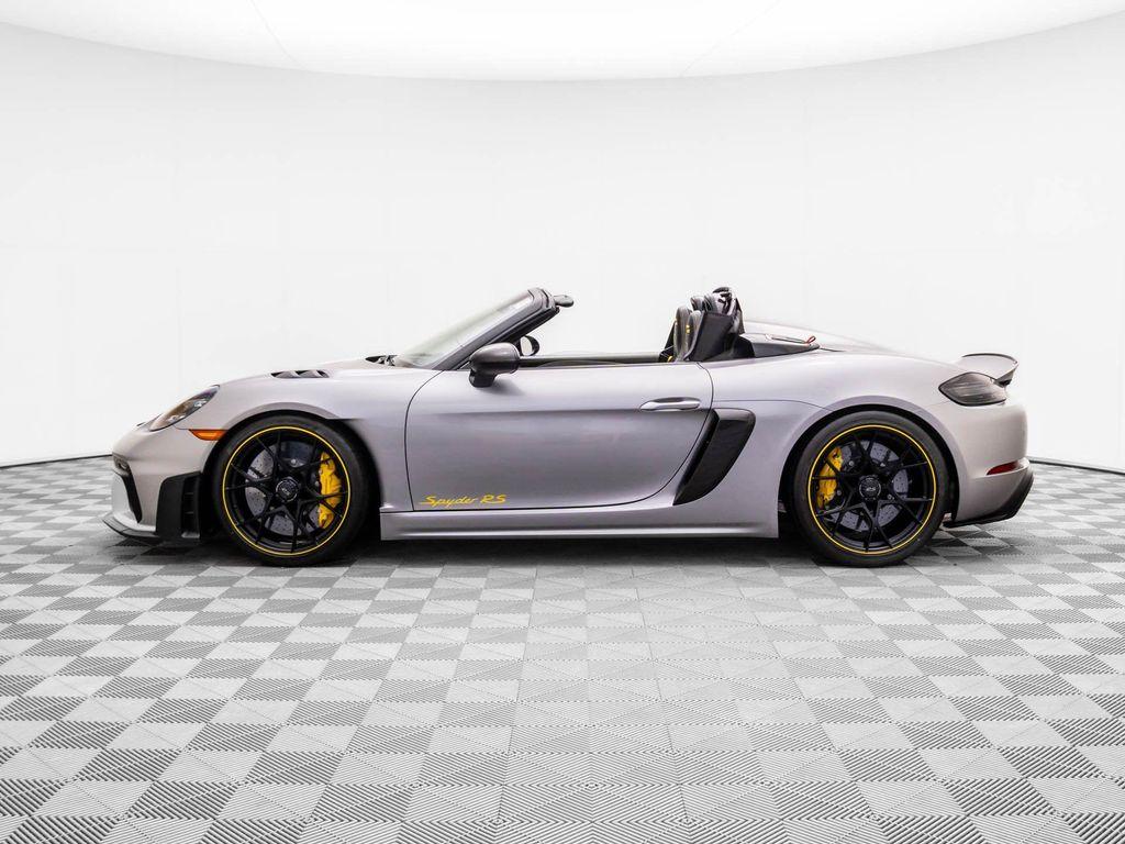 used 2024 Porsche 718 Spyder car, priced at $225,000