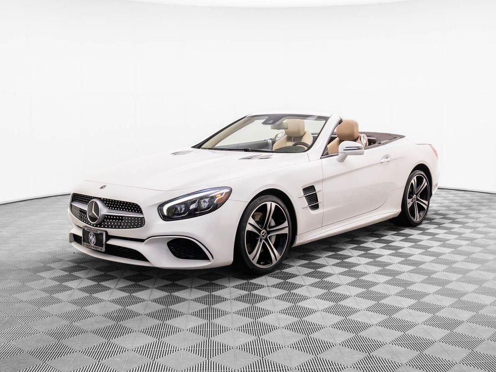used 2018 Mercedes-Benz SL 450 car, priced at $46,450