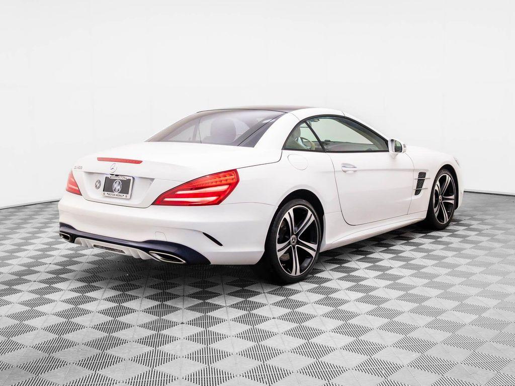 used 2018 Mercedes-Benz SL 450 car, priced at $44,000