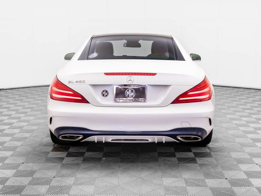 used 2018 Mercedes-Benz SL 450 car, priced at $44,000