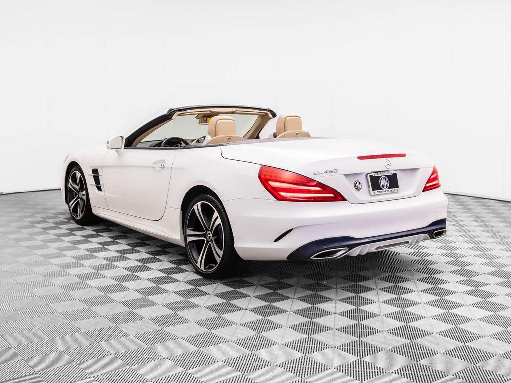 used 2018 Mercedes-Benz SL 450 car, priced at $44,000