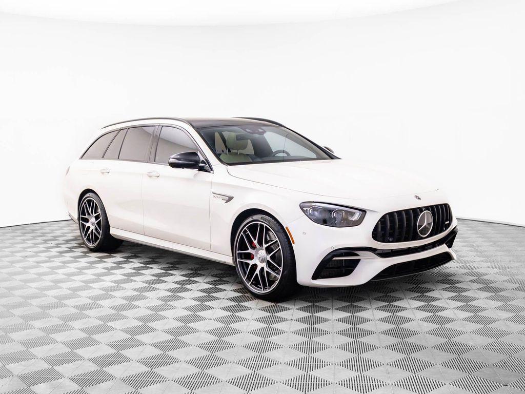used 2021 Mercedes-Benz AMG E 63 car, priced at $98,900