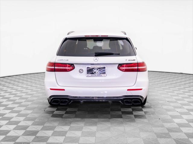 used 2021 Mercedes-Benz AMG E 63 car, priced at $101,900