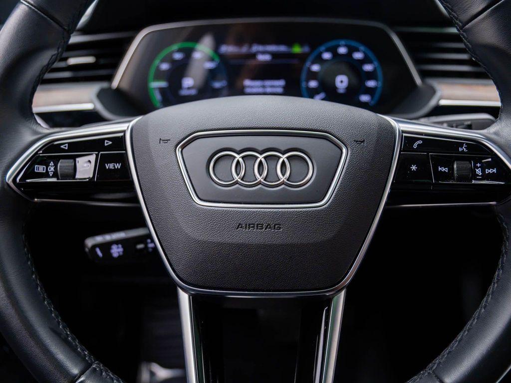used 2022 Audi e-tron Sportback car, priced at $27,991