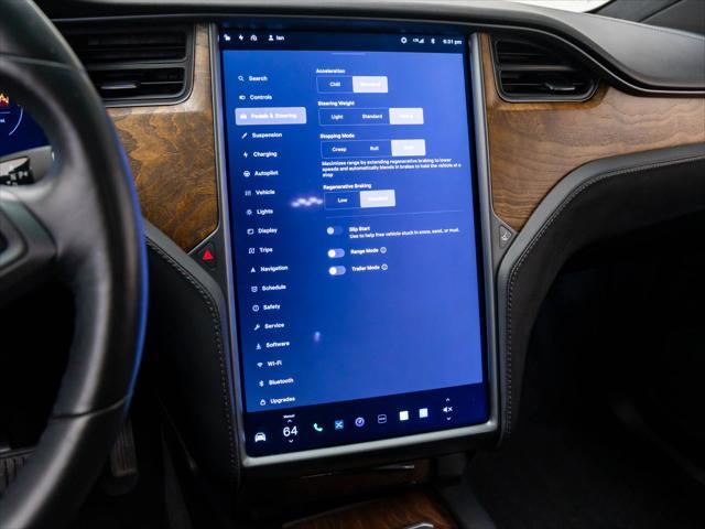 used 2020 Tesla Model X car, priced at $32,900