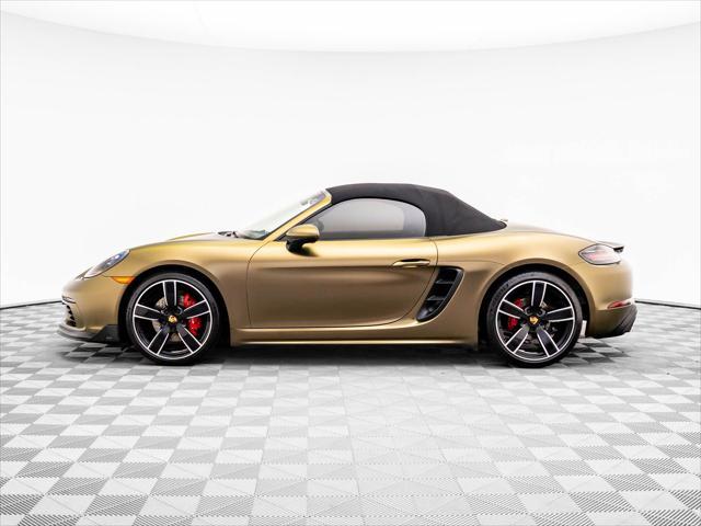 used 2019 Porsche 718 Boxster car, priced at $68,000