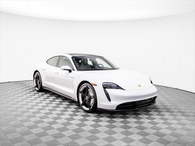 used 2022 Porsche Taycan car, priced at $71,500