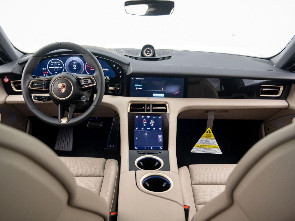 new 2025 Porsche Taycan car, priced at $131,845