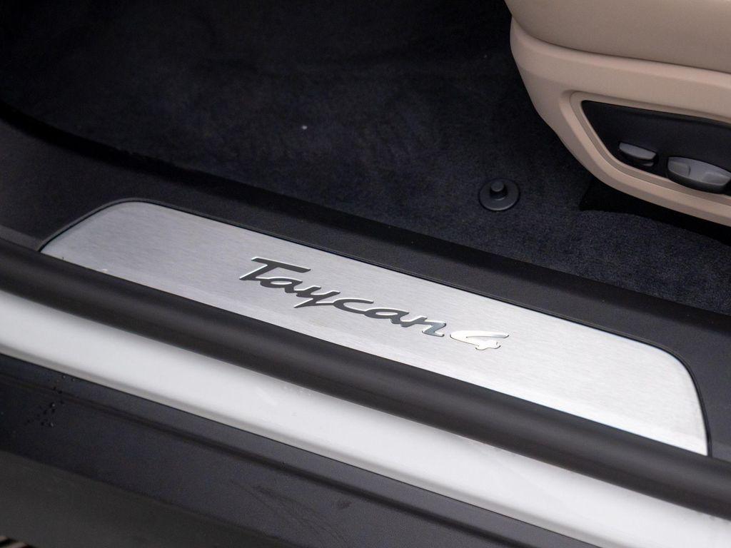 new 2025 Porsche Taycan car, priced at $131,845