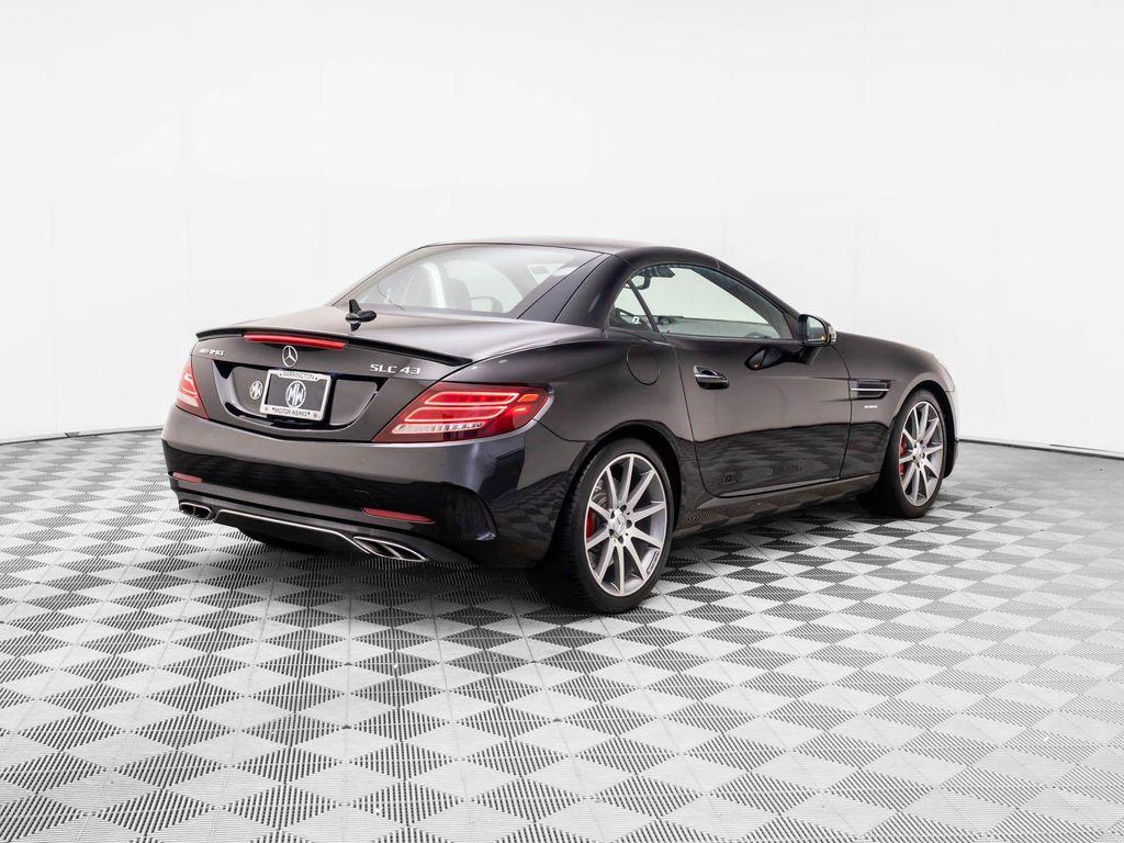 used 2017 Mercedes-Benz AMG SLC 43 car, priced at $35,991