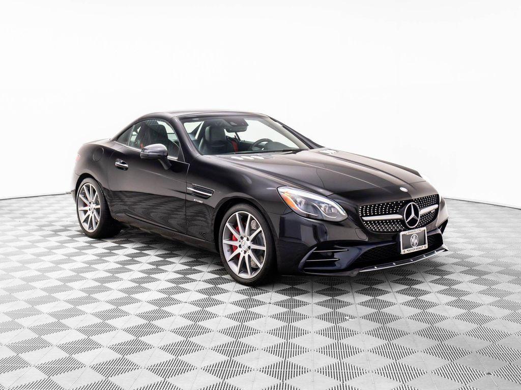 used 2017 Mercedes-Benz AMG SLC 43 car, priced at $35,991