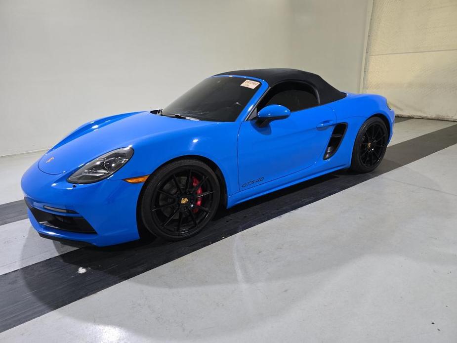 used 2022 Porsche 718 Boxster car, priced at $101,000