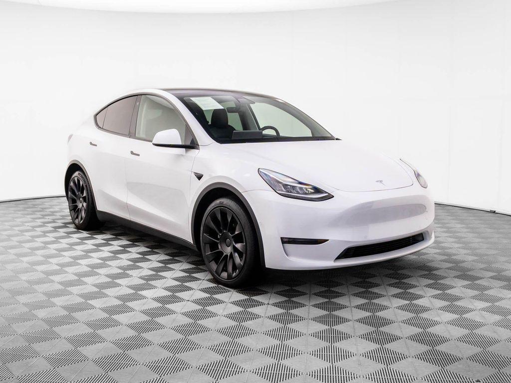 used 2021 Tesla Model Y car, priced at $25,500