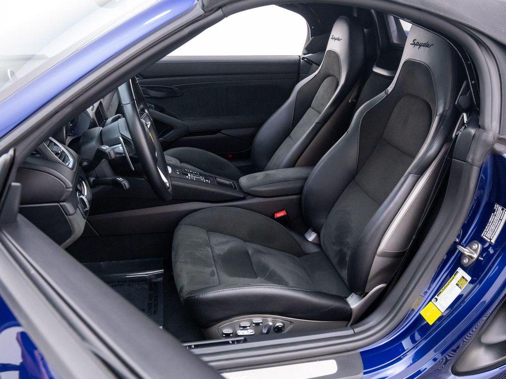 used 2022 Porsche 718 Spyder car, priced at $133,900