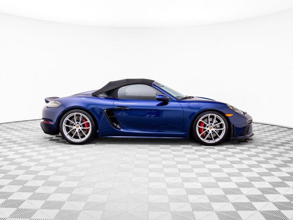 used 2022 Porsche 718 Spyder car, priced at $133,900