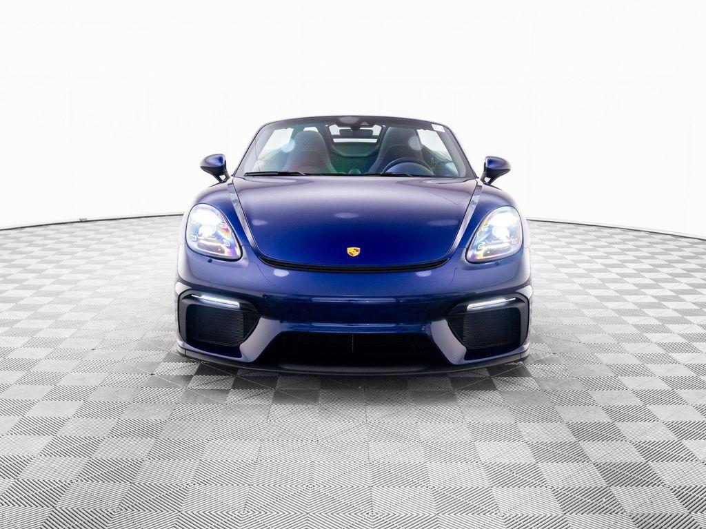used 2022 Porsche 718 Spyder car, priced at $133,900
