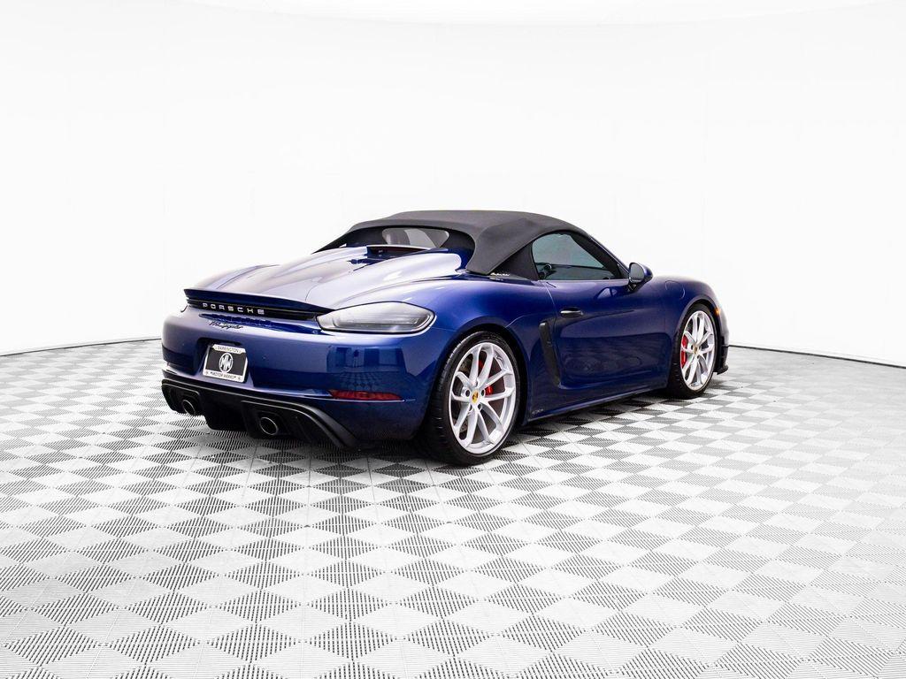used 2022 Porsche 718 Spyder car, priced at $133,900