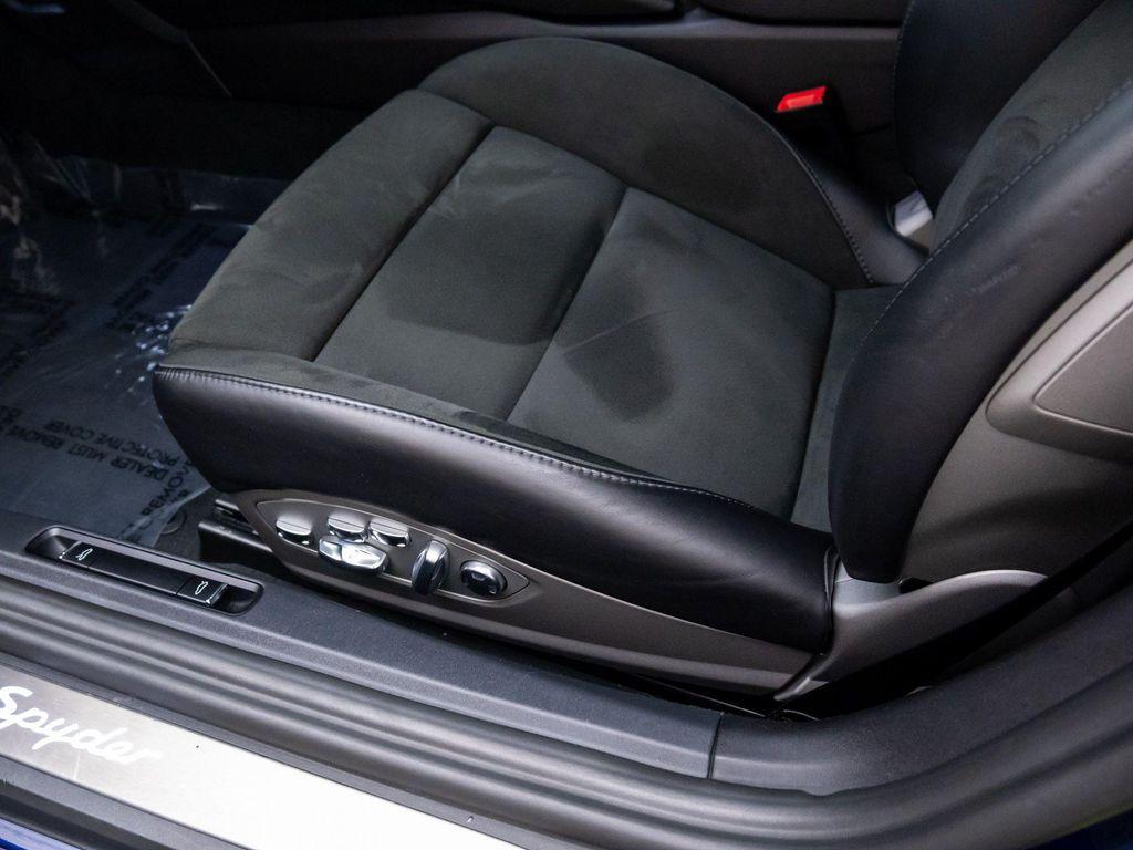 used 2022 Porsche 718 Spyder car, priced at $133,900