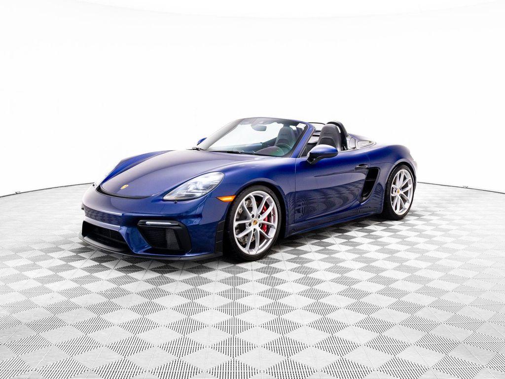 used 2022 Porsche 718 Spyder car, priced at $133,900