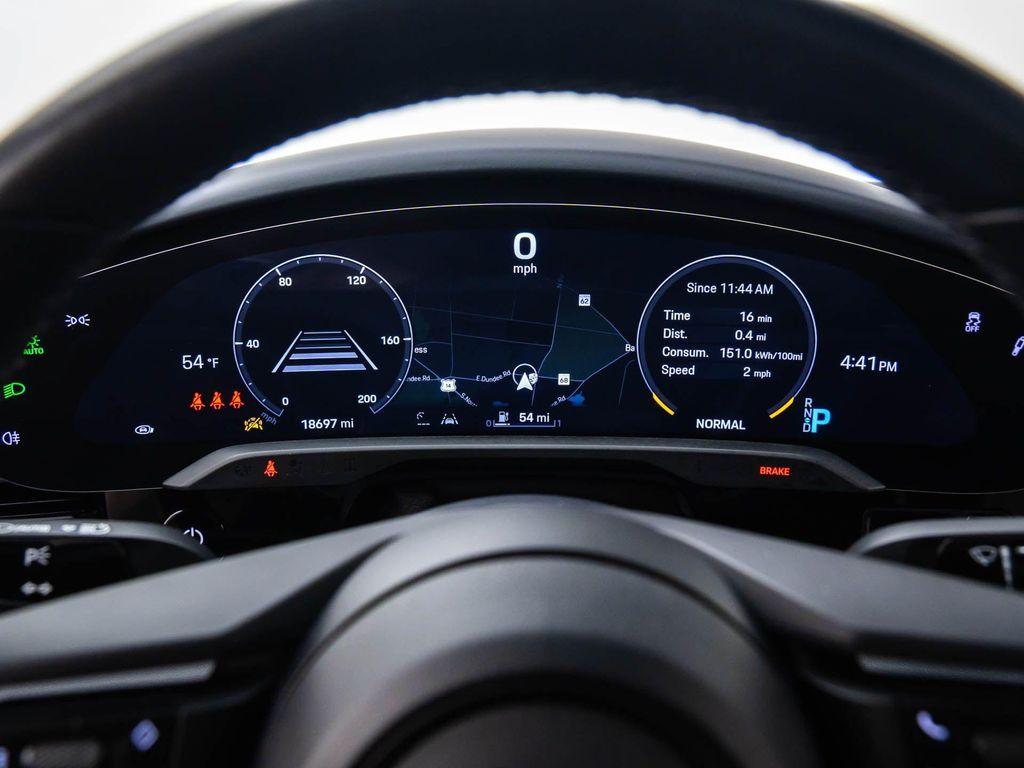 used 2022 Porsche Taycan car, priced at $59,500