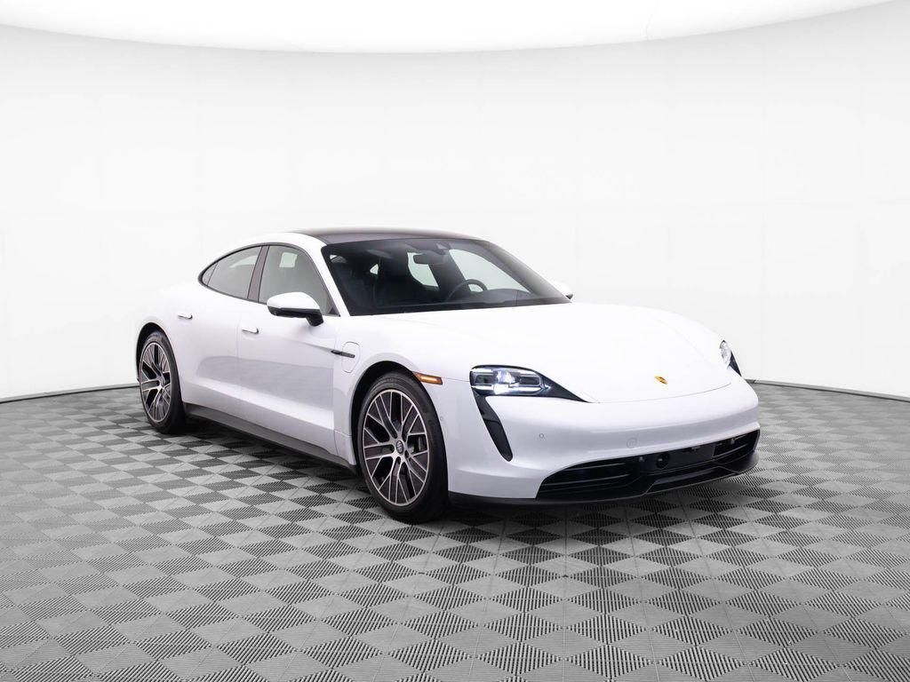 used 2022 Porsche Taycan car, priced at $59,500
