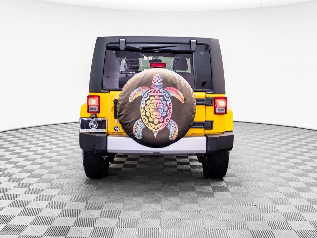 used 2015 Jeep Wrangler Unlimited car, priced at $16,691