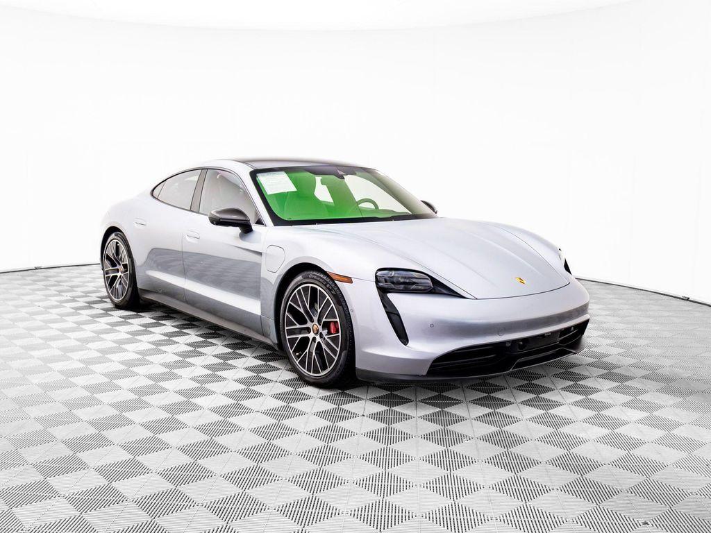 used 2020 Porsche Taycan car, priced at $53,900