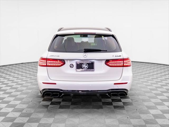 used 2021 Mercedes-Benz AMG E 63 car, priced at $109,900