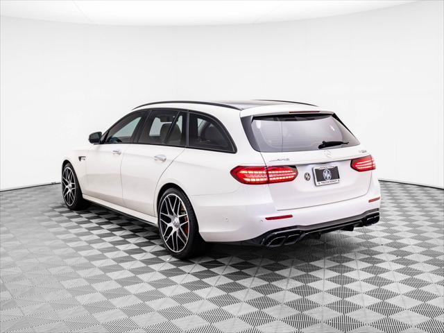 used 2021 Mercedes-Benz AMG E 63 car, priced at $109,900