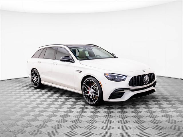 used 2021 Mercedes-Benz AMG E 63 car, priced at $109,900