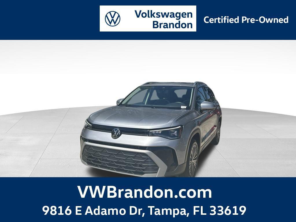 used 2025 Volkswagen Taos car, priced at $24,991