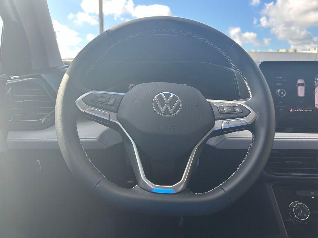 new 2025 Volkswagen Taos car, priced at $25,598