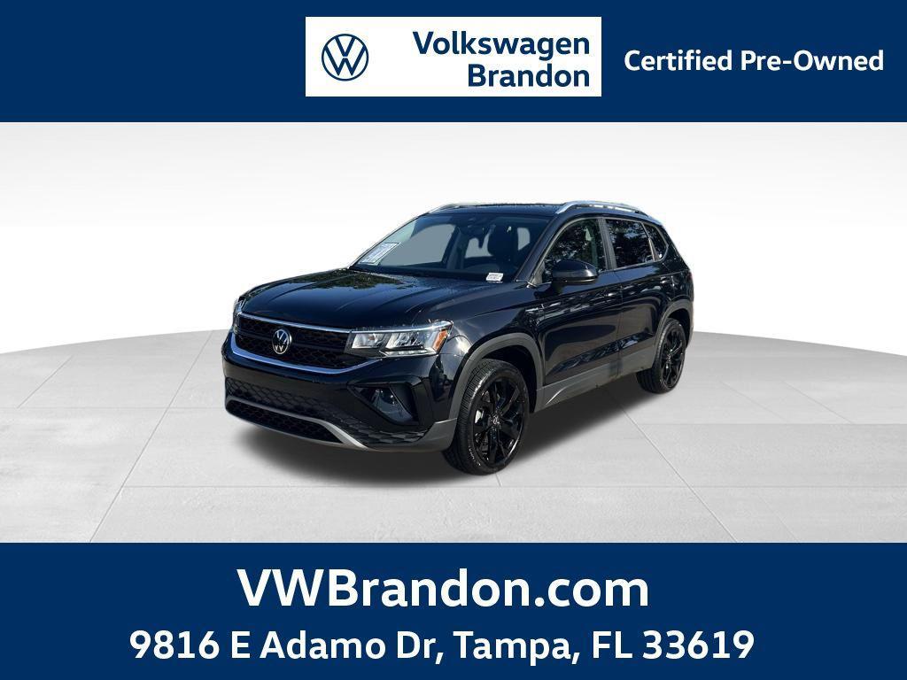 used 2024 Volkswagen Taos car, priced at $22,209