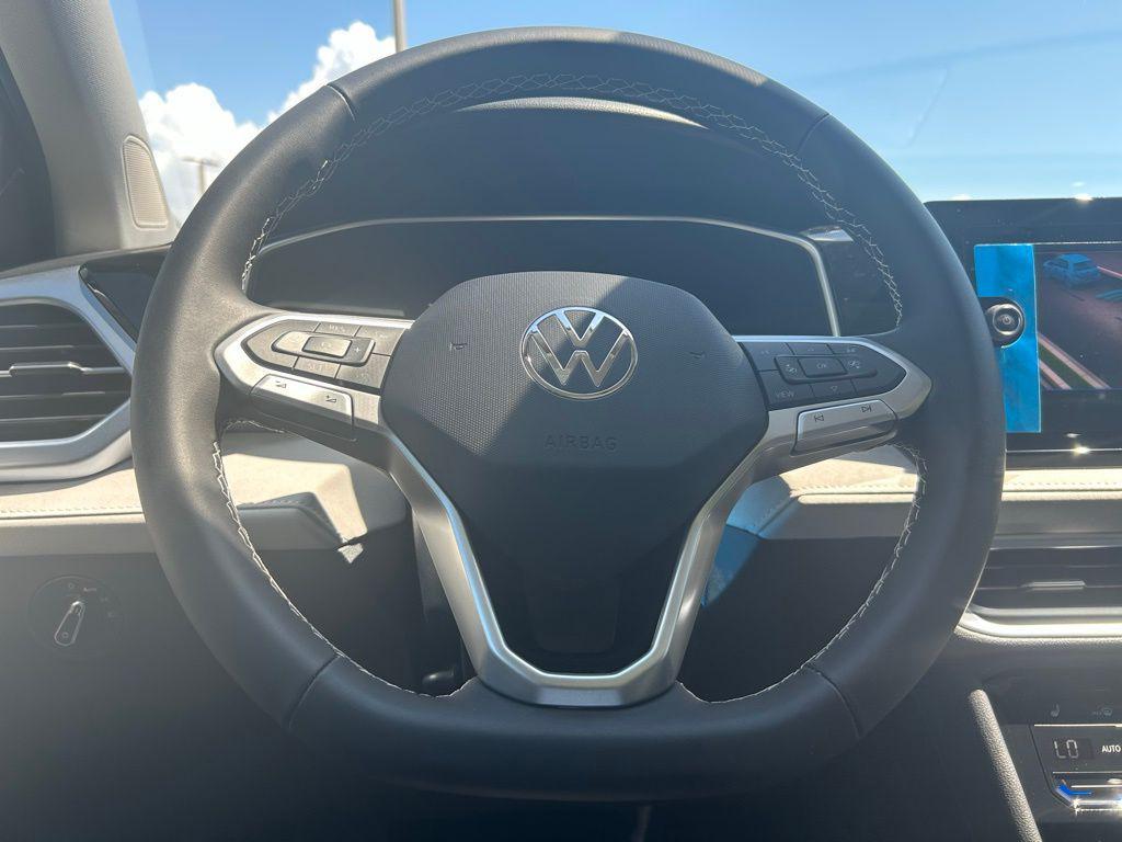 new 2025 Volkswagen Taos car, priced at $31,390