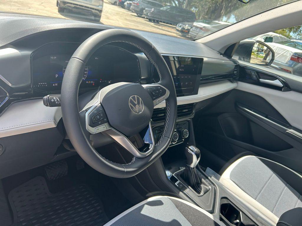 new 2025 Volkswagen Taos car, priced at $26,195