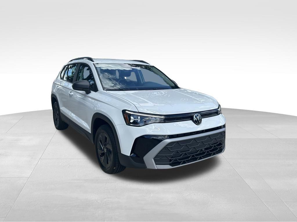 new 2025 Volkswagen Taos car, priced at $26,195